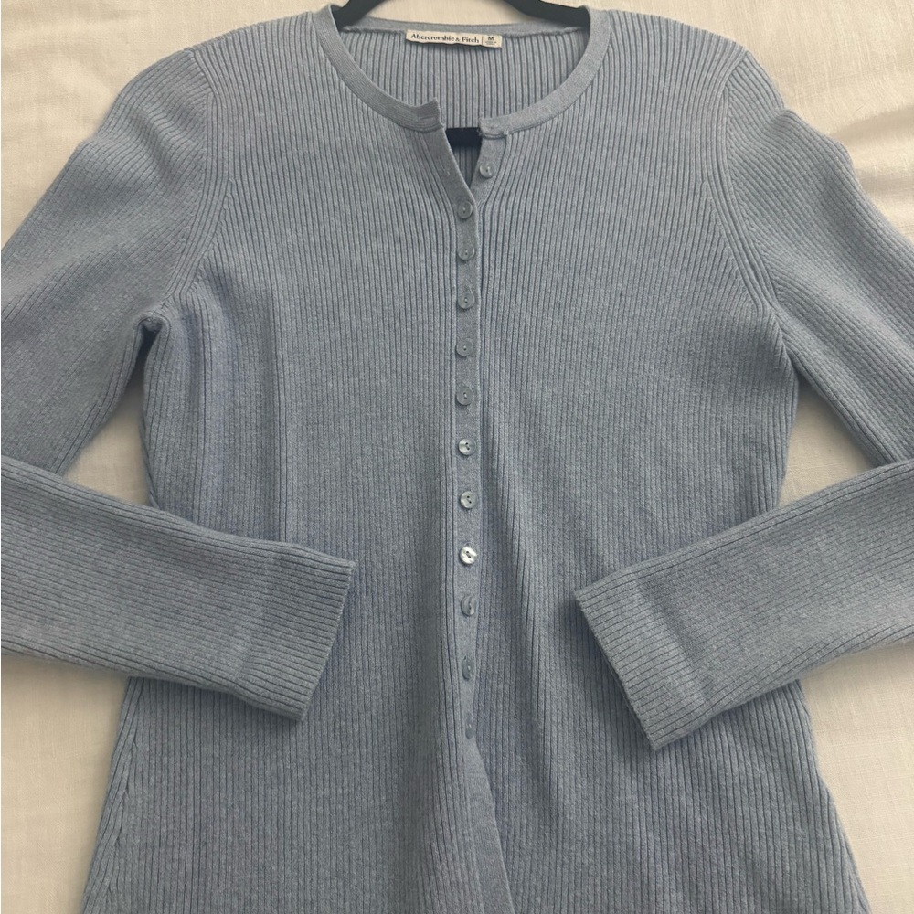 Abercrombie blue women’s cardigan
